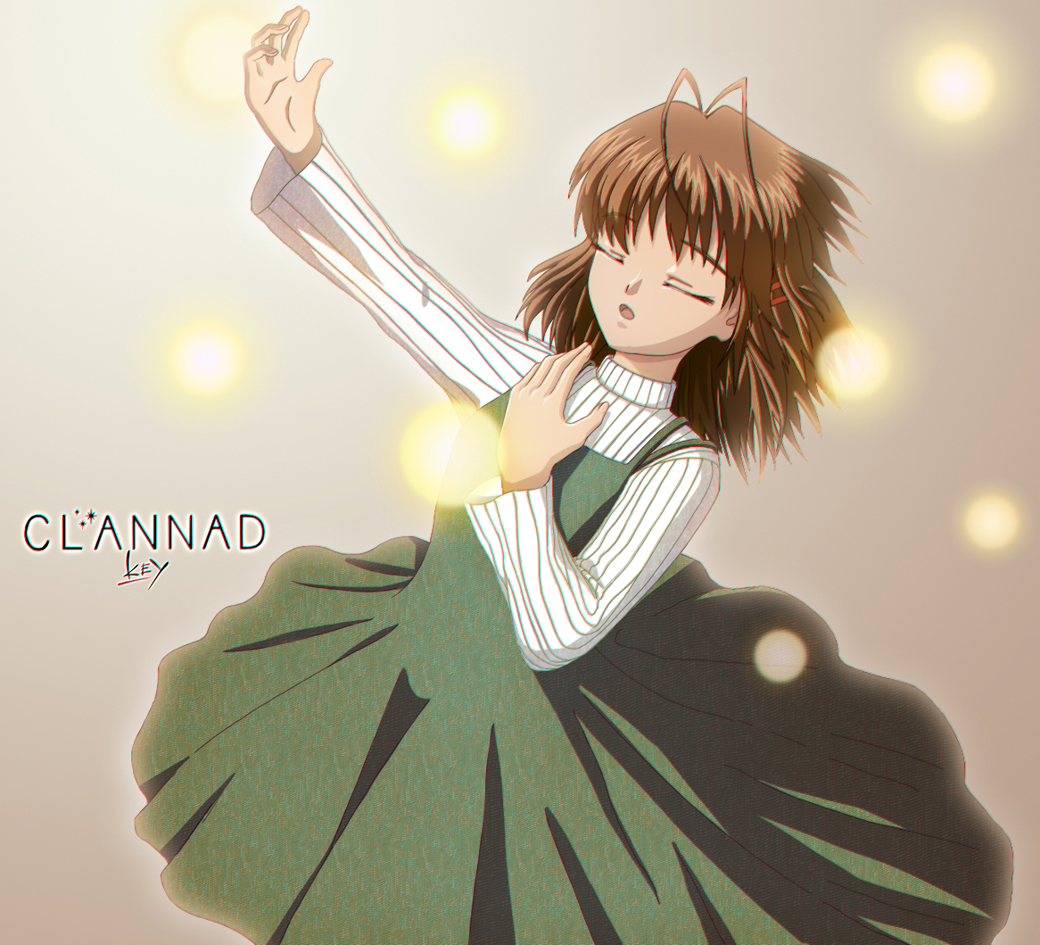clannad古河渚_群青广播站的X的插画_在线插画_触圈